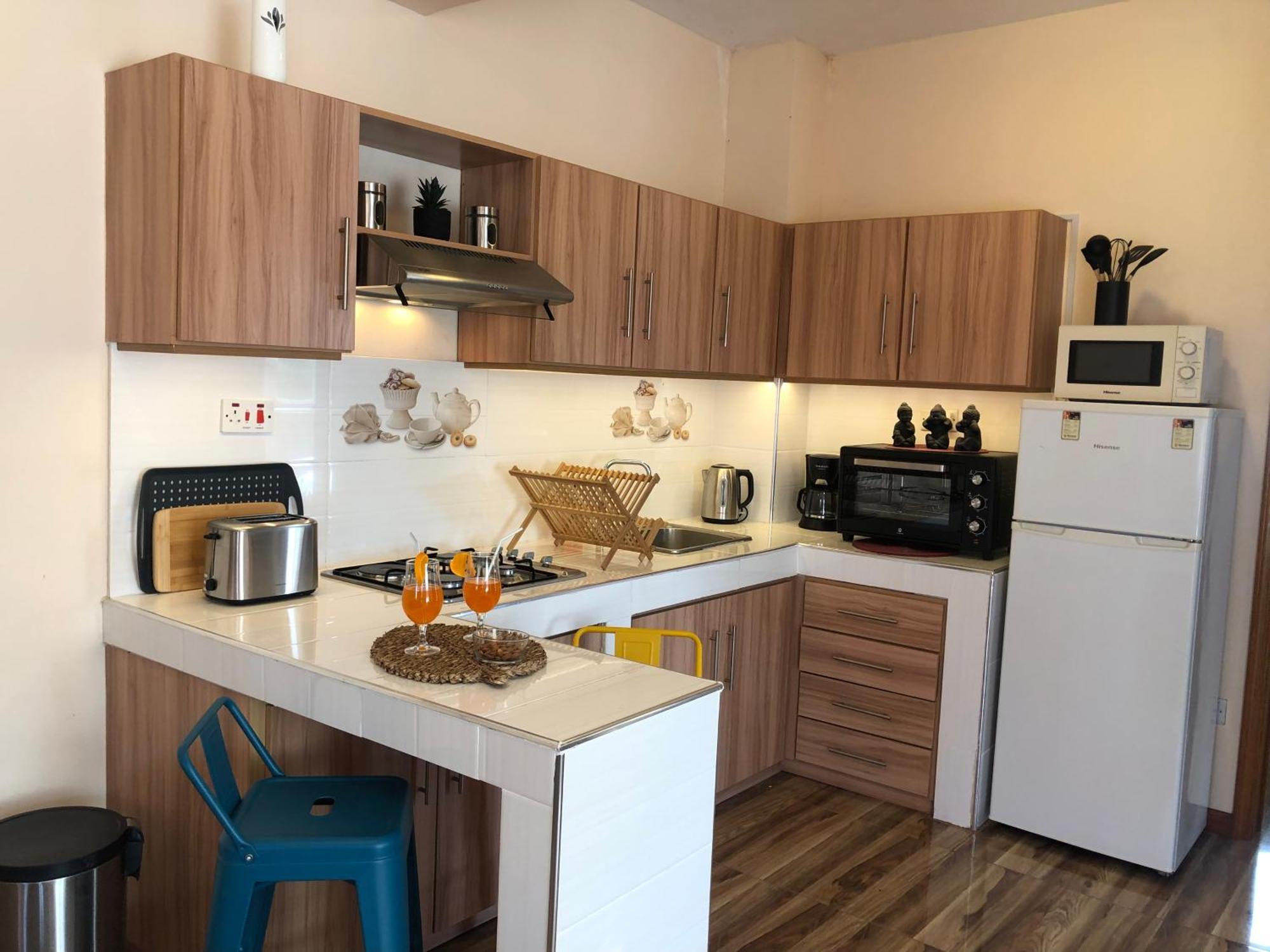Appartement Cosy A 300M De La Mer Pereybere Beach Bagian luar foto