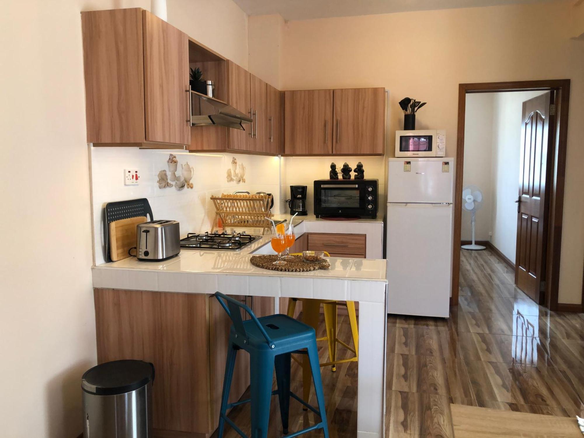 Appartement Cosy A 300M De La Mer Pereybere Beach Bagian luar foto